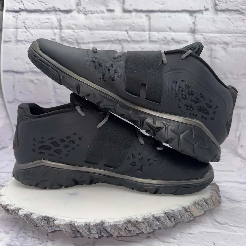 Men's Nike Jordan Flight Flex Trainer 2 Blackout Shoes Sneakers SIZE 12 EUC